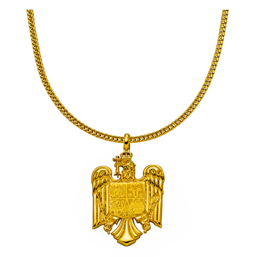 Halsband med Rumänsk Örn | Herrar