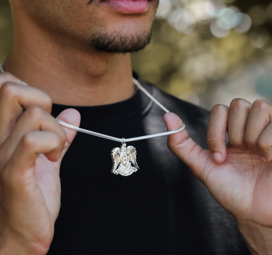 Halsband med Syrisk Örn | Herrar