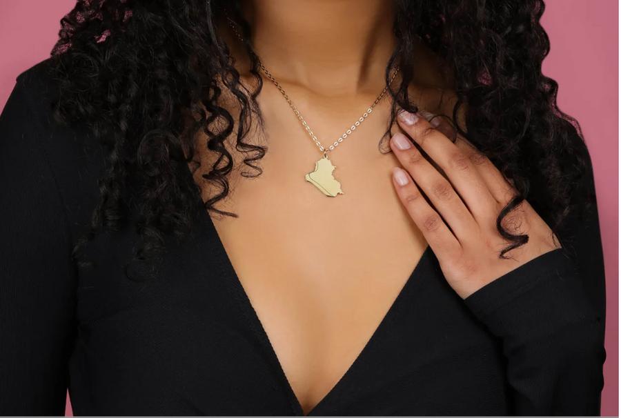 Halsband med Irak | Dam