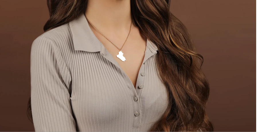 Halsband med Irak | Dam