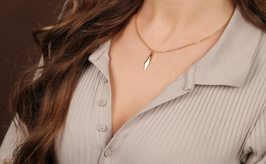 Halsband med Palestina-karta | Dam
