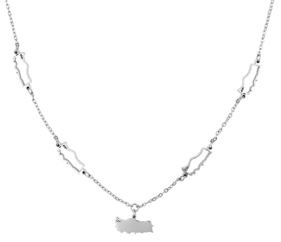 Halsband med 5 kartor över Turkiet | Dam
